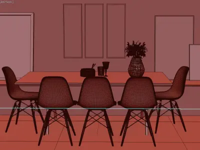 interior design 3D model