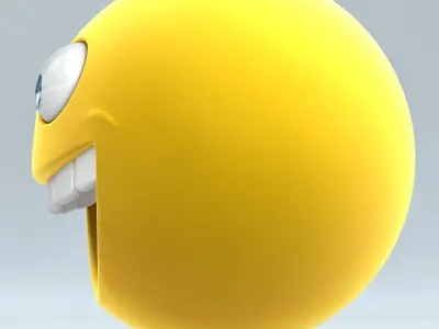 Smiley Face 3D model