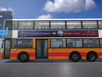 Hk Doubledeck 002 3D model