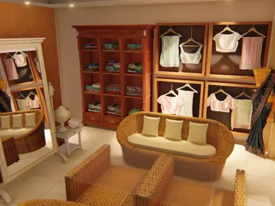 Saree Showroom Free 3D model