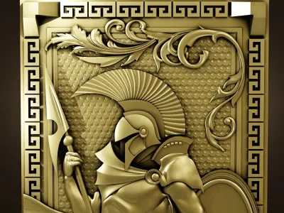 Spartan 3D print model