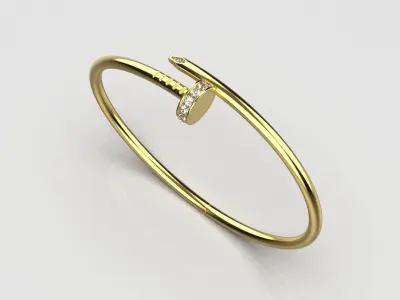 Bracelet 19 size 3D print model