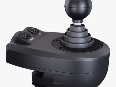 Simulator Gear Shifter M 2 3D model