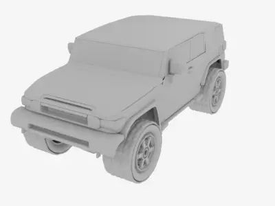 Toyota FJ Cruiser 3D model