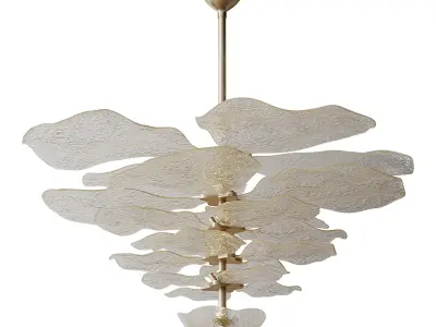 Lustre Lilypad Ambre light 3D model
