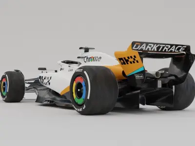 McLaren F1 2023 collection 3D Model Pack