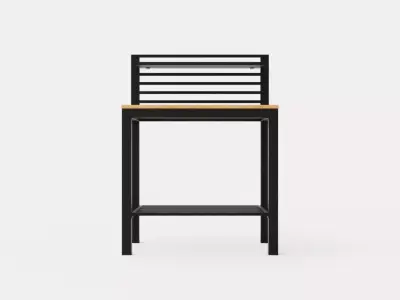 Ellos workbench Low-poly 3D model