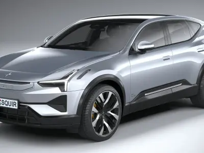 Polestar 3 2024 3D model