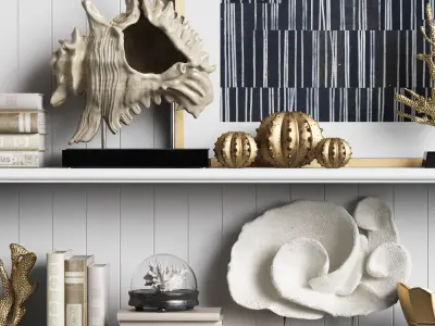 Decor Set 19 3D model buy