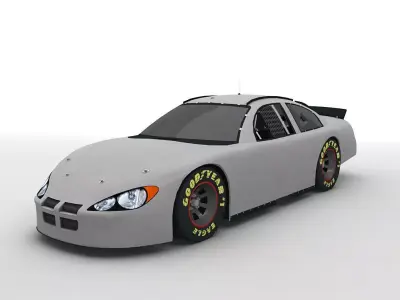 2004 Dodge Intrepid Stock Car NASCAR  3D model