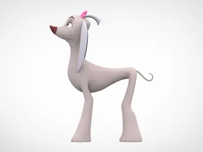 Vendella De Vil Low-poly 3D model