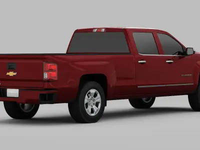 Chevrolet Silverado 1500 2016 3D model