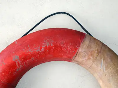 Mid-Century Life Preserver 3D model