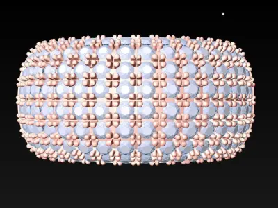 Diamond Ring - Womens Rings - N816454 3D print model