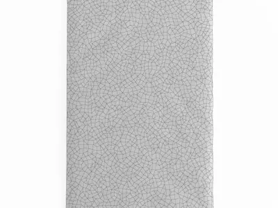 Shaggy Fur Camel Rug 3D model