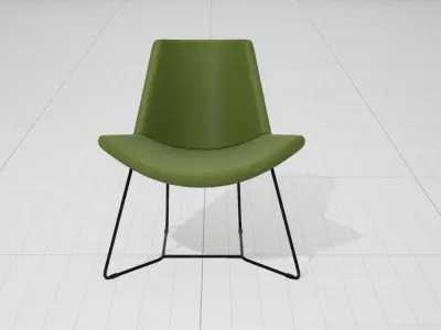 PlusHalle Lotus Chair UE4 Low-poly 3D model