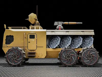 Rover Vehicle 3D model