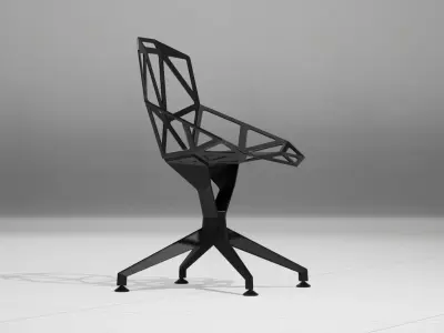 Konstantin Grcic Chair 002 UE4 3D model