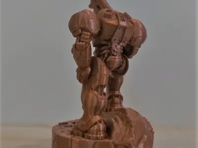 Starcraft 2 marine Free 3D print model
