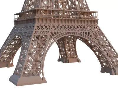La tour Eiffel - Eiffel Tower 3D model