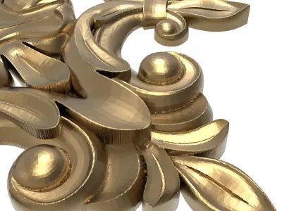  decorative pattern ready for 3D printing 3D model 301
