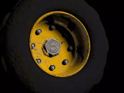 Truck Tyre 3D model
