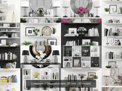 Collection of Decorative sets- 20 sets