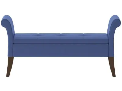 Cava Chair Upholstered Bench  3D model