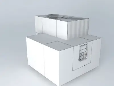 Master Suite Bathroom Free 3D model