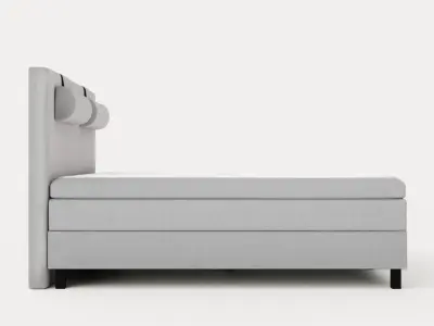 Lucky Continental Bed 180x200memory Low-poly 3D model