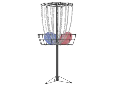 Frisbee Golf Basket Free 3D model