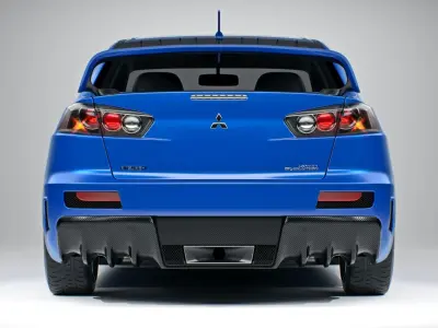 Mitsubishi Lancer Evolution X FQ-440 MR 3D model