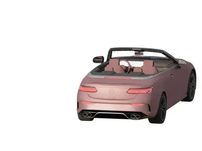 MERCEDES E53 AMG CABRIO 3D model