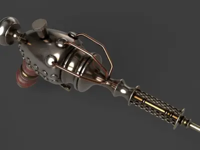 Fantasy Gun 19 3D model