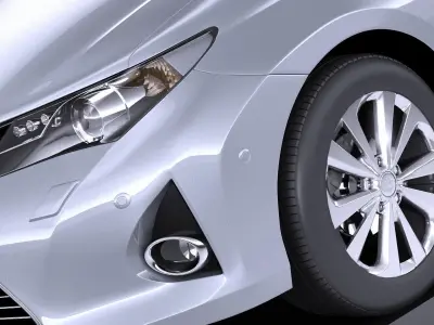 Toyota Auris 2015 Touring Sports VRAY 3D model