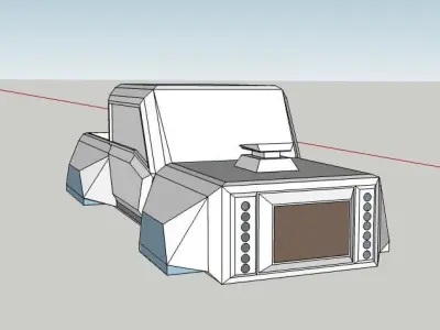 Truck Two  Free 3D model