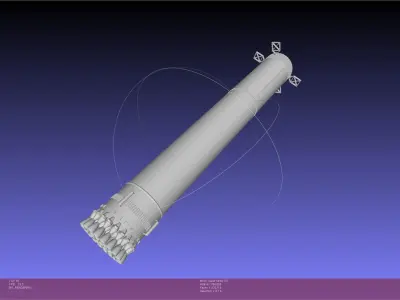 Space X Superheavy Booster Printable Model 3D print model