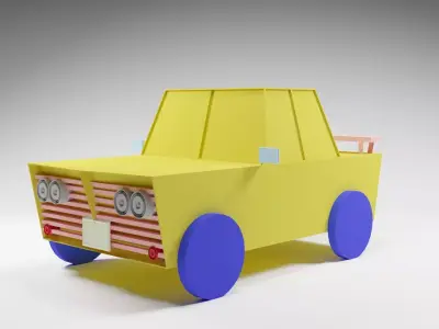toy car 3D model