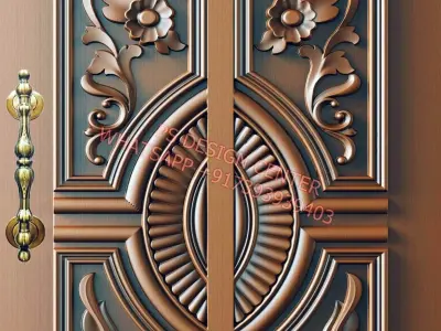 cnc door design  3D model