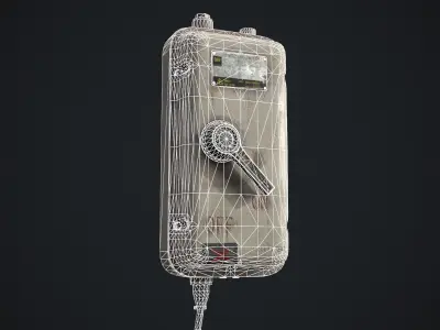 Enclosed Switch Prop for Unreal Engine Low-poly 3D model