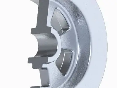 V-Belt Pulley 3D print model