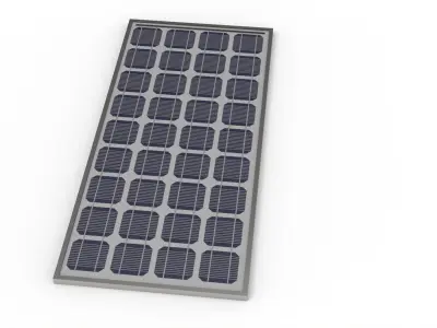 Solar Plate 3D model