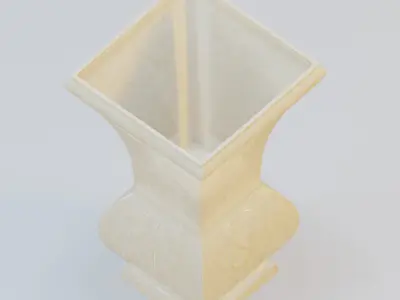 Garden urn planter52 3D model