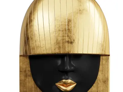 Panel Fashion Face Wall Tiles Phillips Collection 3D model