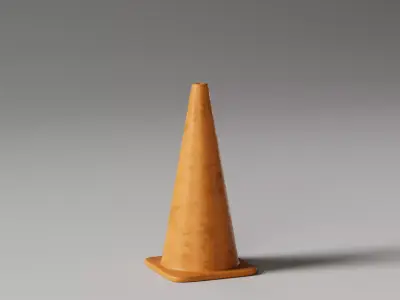 Traffic Cones Pack 3D model