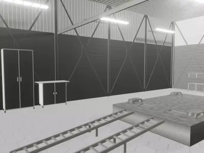 Tuning Car Service 3D model