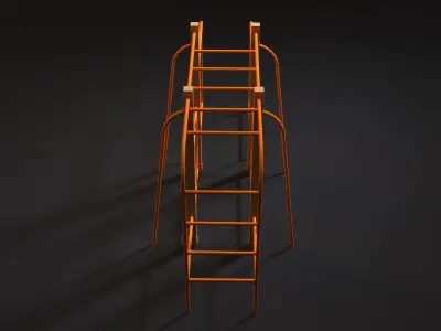 Sports complex 5 3D model