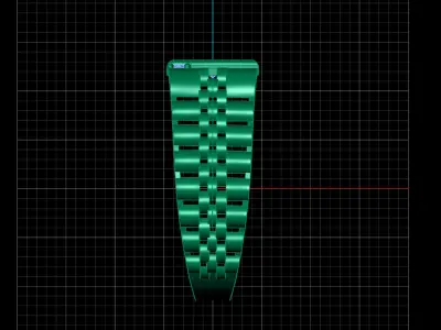 Print Ready STL 3DM  Gents Rings Diamond Men Ring  3D print model 158