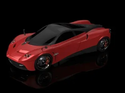 Pagani Huayra 3D model