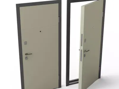 Moode Door 3D model